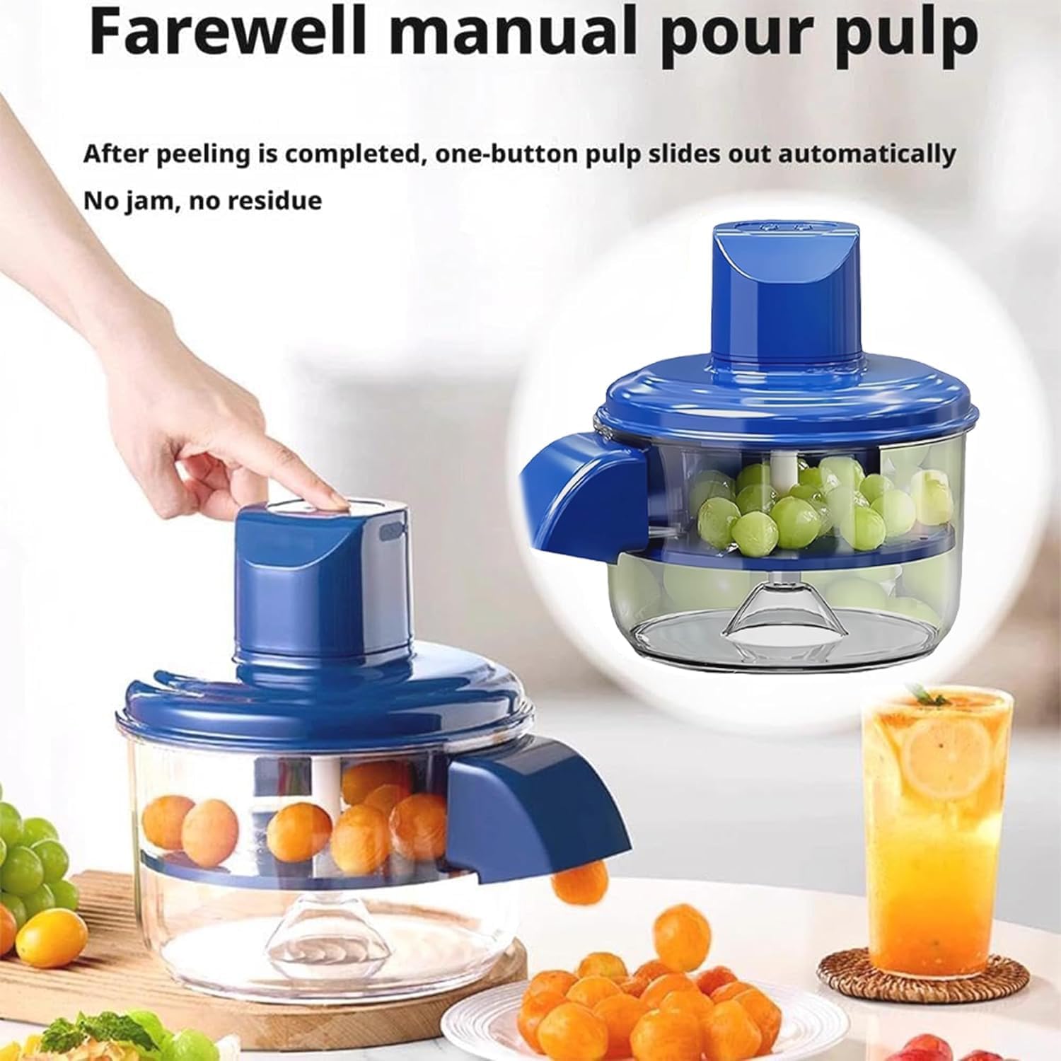 Electric Fruit & Vegetable Peeler Machine – Automatic Rechargeable Tool | تقشير سريع بدون تعب